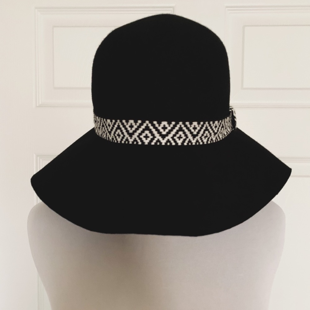Black Floppy Hat - image 1